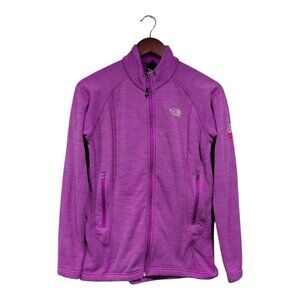 The North Face Summit Series Polartec Fleece Full-Zip Jacket Purple Women's Sz S